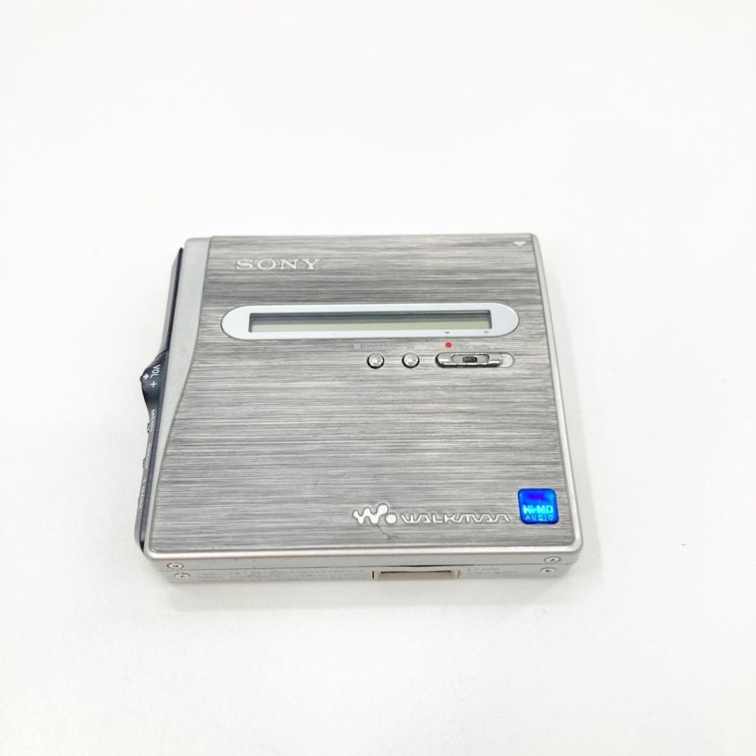 Sony MZ-NH1 Hi-MD Walkman Recorder Player Tested Working w Remote Battery