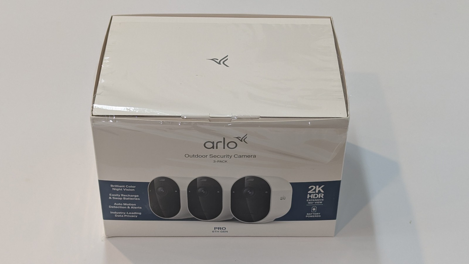 Arlo Pro 6th Gen Outdoor Security Camera 3-Pack