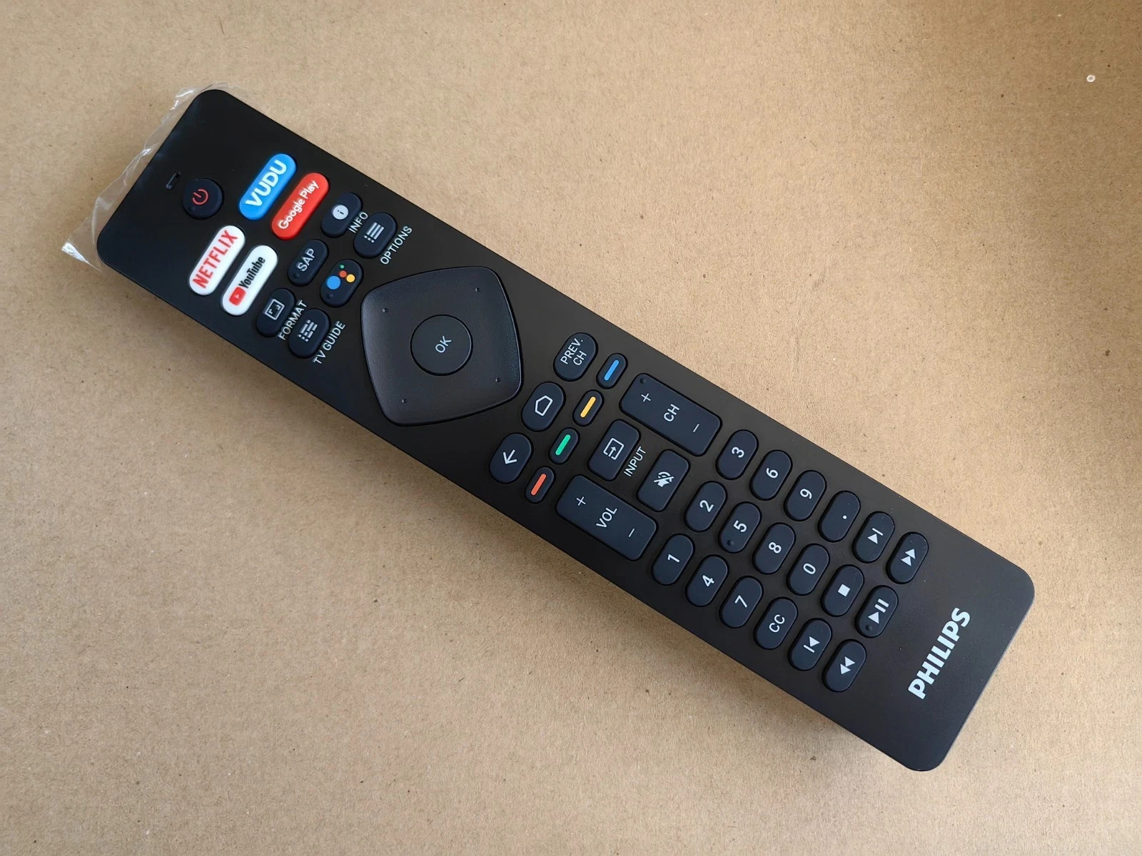 Original Philips RF402A-V14 Voice Remote for Smart TV NH800UP BT800 NETFLIX VUDU Original Philips RF402A-V14 Voice Remote for Smart TV NH800UP BT800 NETFLIX VUDU