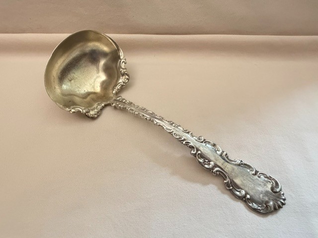 Antique Theodore B Starr Sterling Silver Ladle