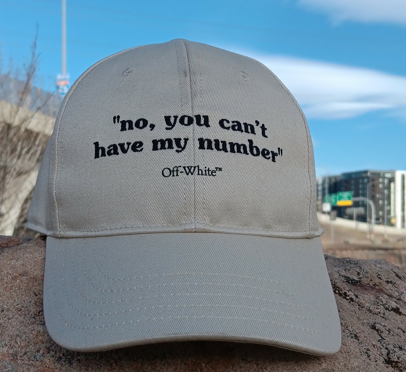 RARE 2013 Off White Cap Actual Virgil Abloh Italian Release Adjustable Sz Small