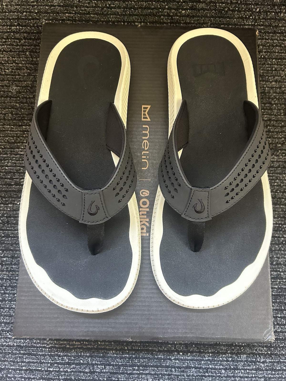 Olukai x Melin Men’s Ulele SP Flip Flops Sandals SlipOn Size 11