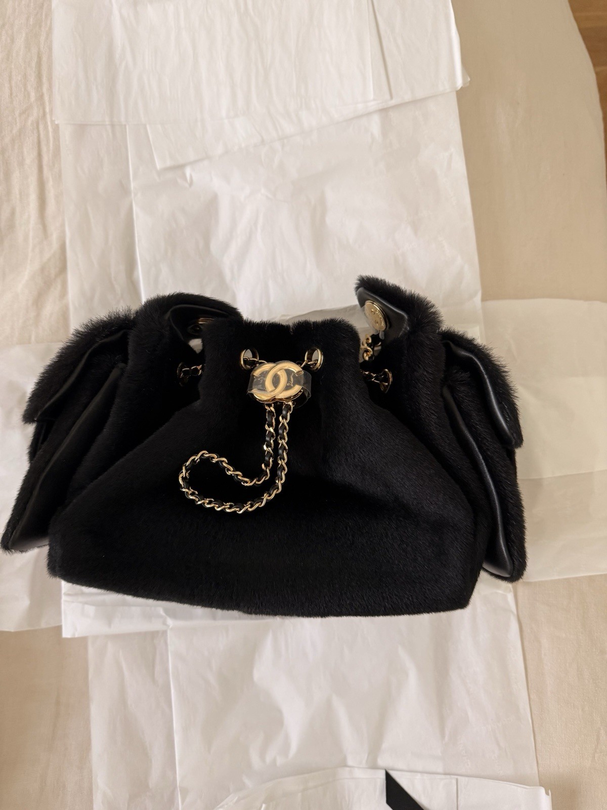 CHANEL 25 MINI METIERS D’ART 2026 pony hair Lambskin & Gold-Tone New Authentic