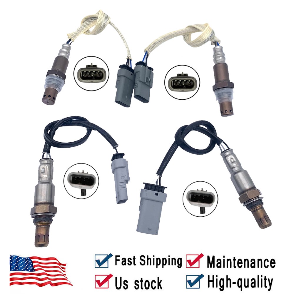 4PCS Oxygen O2 Sensors OEM For 2016-2020 Chevrolet Suburban Tahoe GMC 5.3L 6.2L