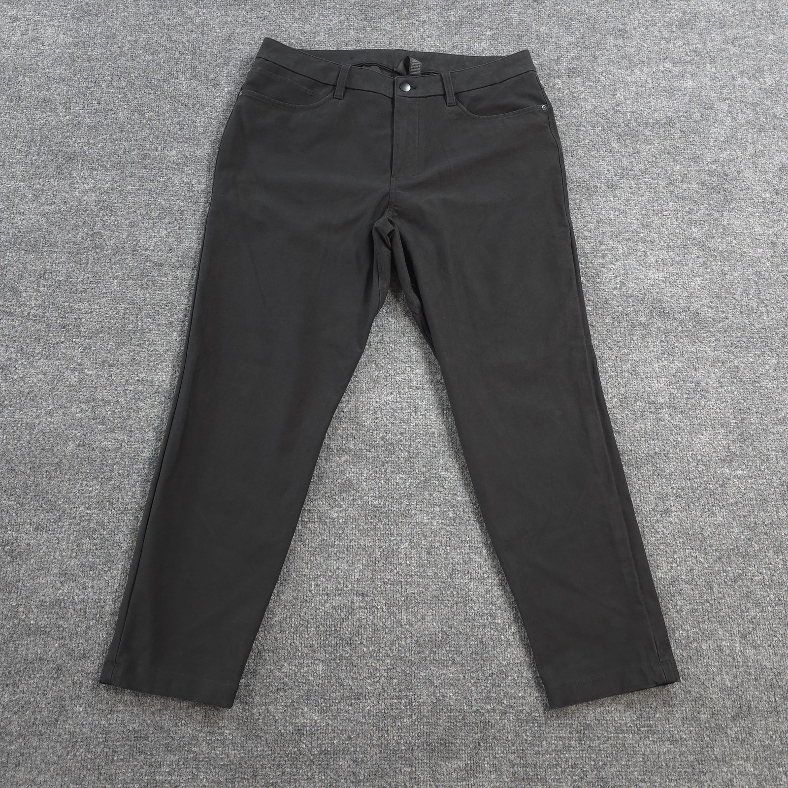 Lululemon Pants Mens 33x28 Black ABC Stretch 5 Pocket Utilitech Travel Tech