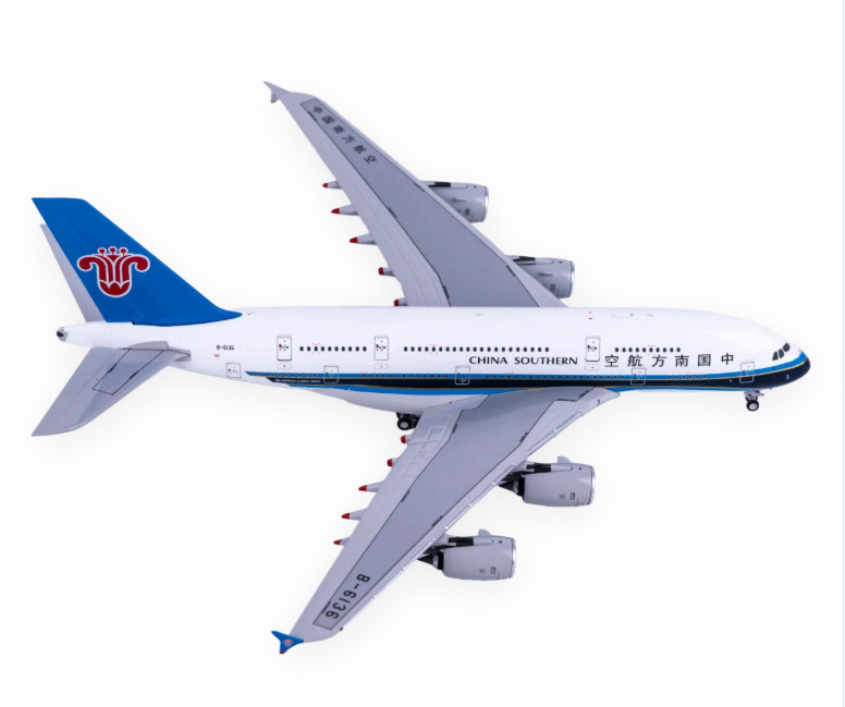 1:400 NG Models China Southern B-6136 A380-800 Diecast Aircraft Plane Model
