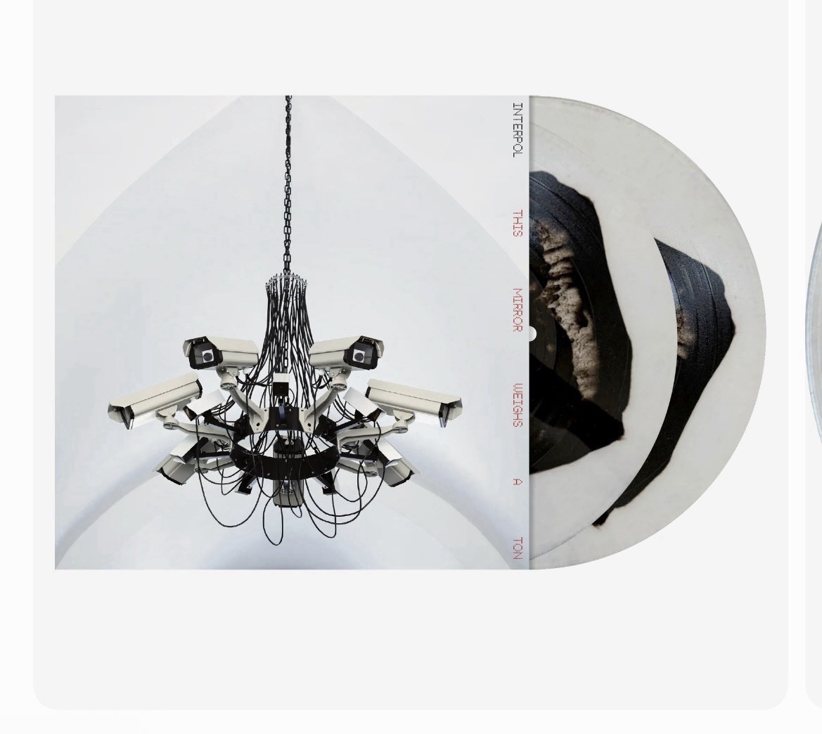 Interpol This Mirror Weighs A Ton Picture Disc 2LP Set Vinyl Records Numbered Interpol This Mirror Weighs A Ton Picture Disc 2LP Set Vinyl Records Numbered