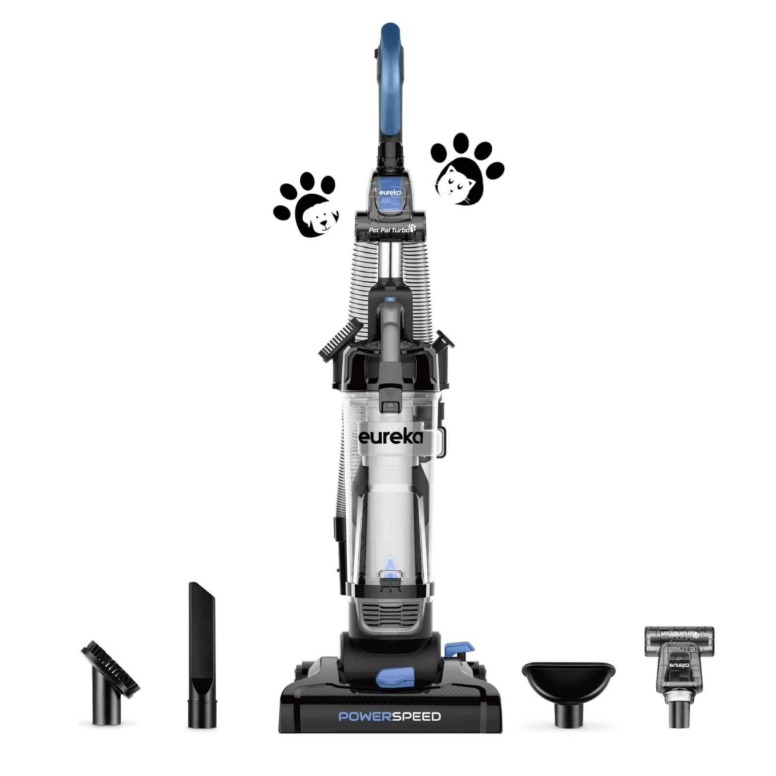 Eureka PowerSpeed Lightweight Upright Vacuum Cleaner for Carpet and