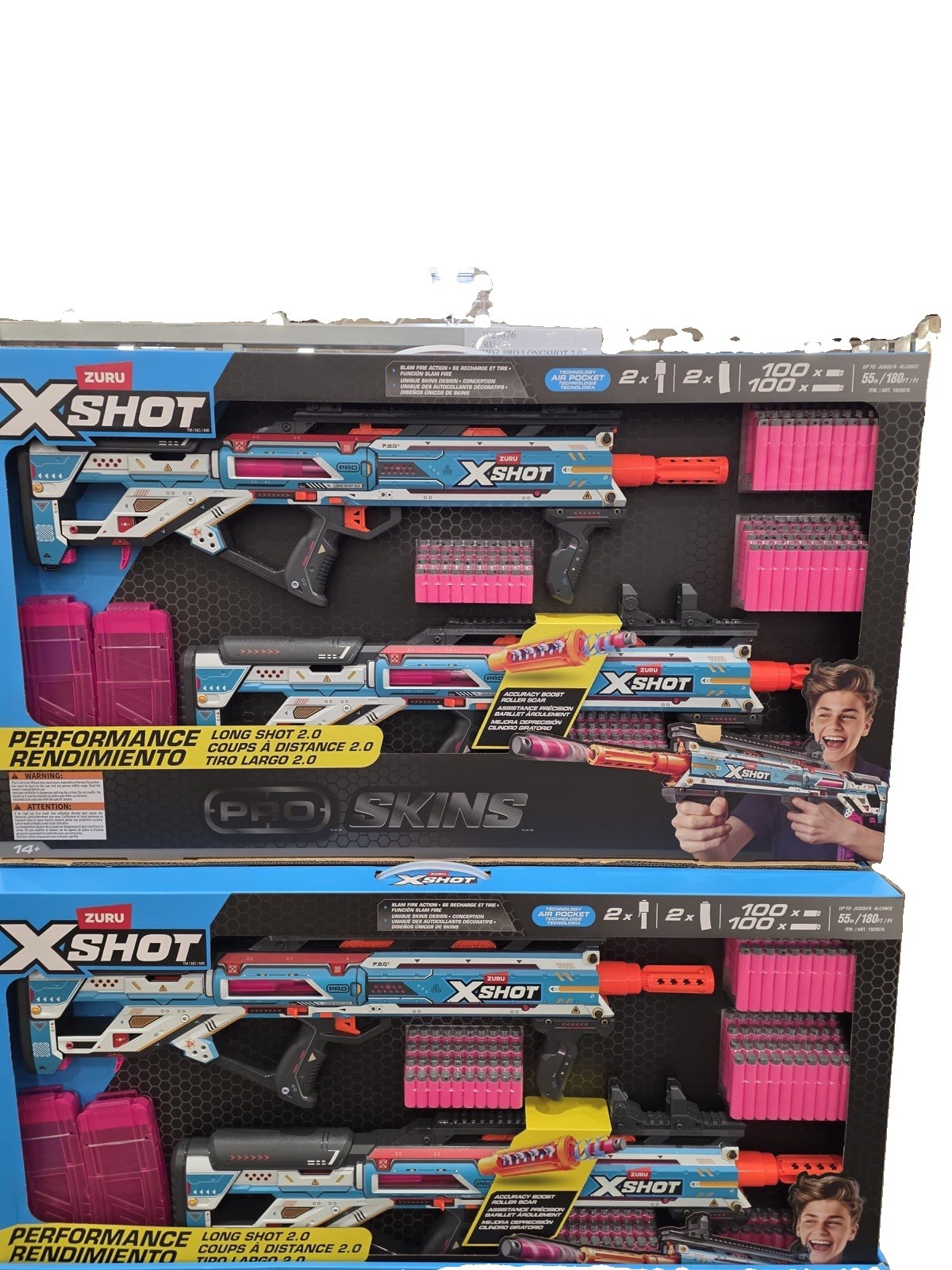 ZURU XSHOT Pro Longshot 2.0 2-Pack