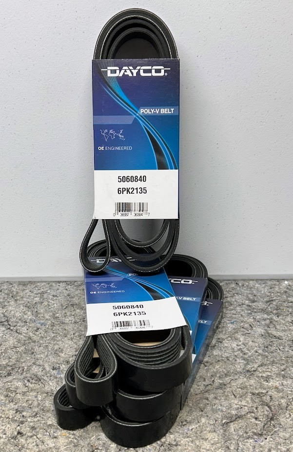 Dayco 5060840 Serpentine 6-Rib Belt with Overall Length of 84 Inches , Black Dayco 5060840 Serpentine 6-Rib Belt with Overall Length of 84 Inches , Black