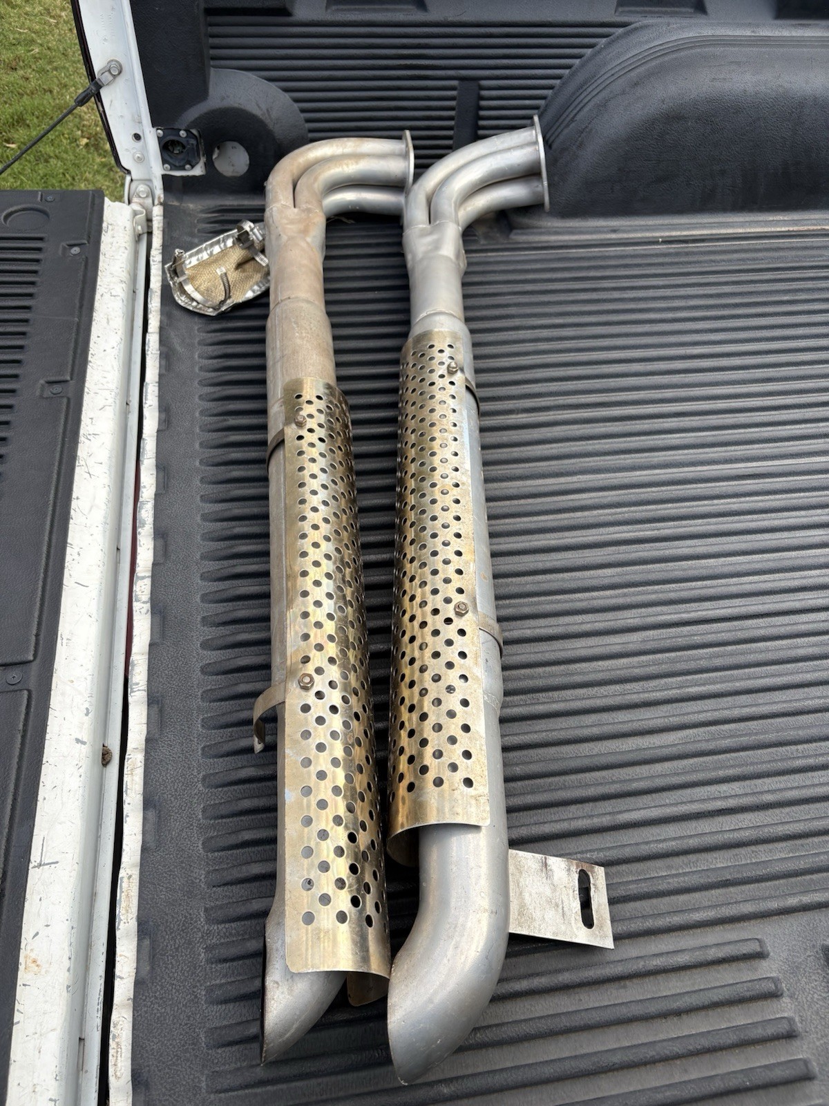 1965 Ford Shelby AC Cobra Side Pipes Exhaust Headers Heat Shields Steel Coated