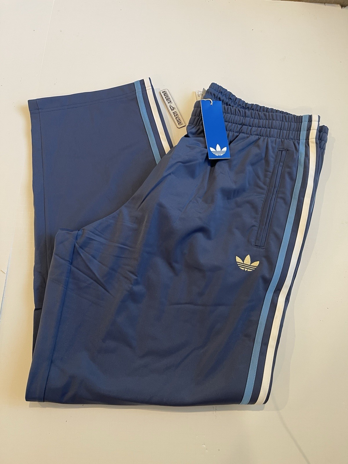 Adidas Firebird TP Track Pants Blue Light KD3832 Men’s Size XL