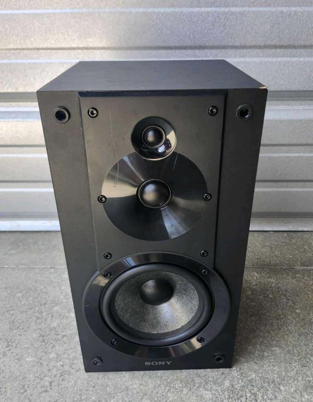 Sony SS-CS5 3-way Bookshelf Speaker Black Single