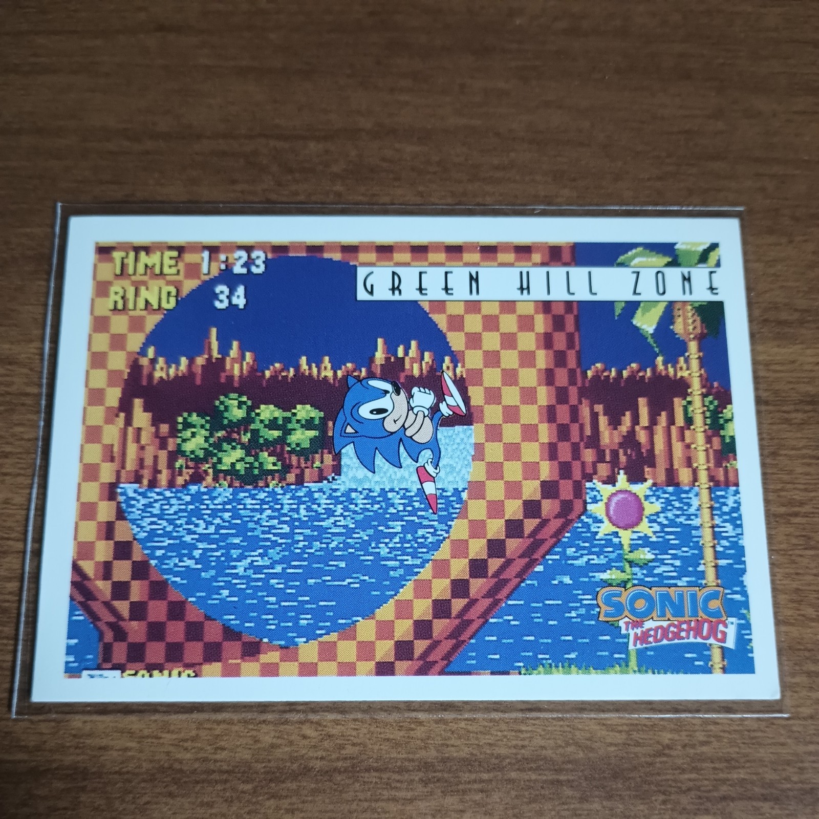 1993 Topps Sonic the Hedgehog Green Hill Zone #3 00hi
