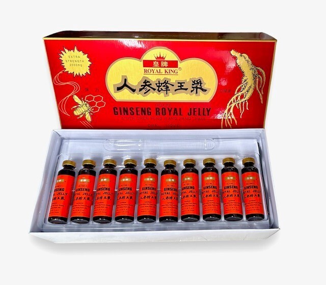 GINSENG ROYAL JELLY EXTRACT EXTRA STRENGTH ENERGY ENDURANCE 2000MG 10 Bottles