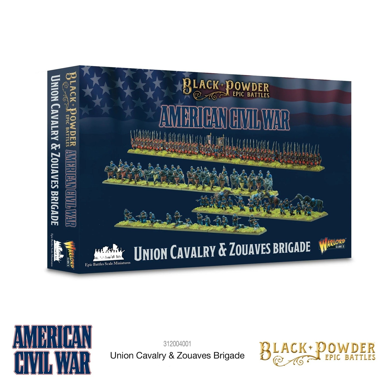 Black Powder Epic Battles: ACW - Union Cavalry & Zouaves WLG 312004001