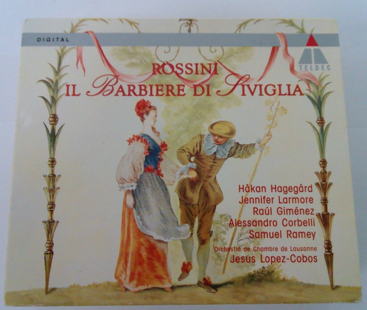 Rare Vintage CD (1993) Rossini: Il Barbiere di Siviglia (2 Discs & Booklet) Rare Vintage CD (1993) Rossini: Il Barbiere di Siviglia (2 Discs & Booklet)