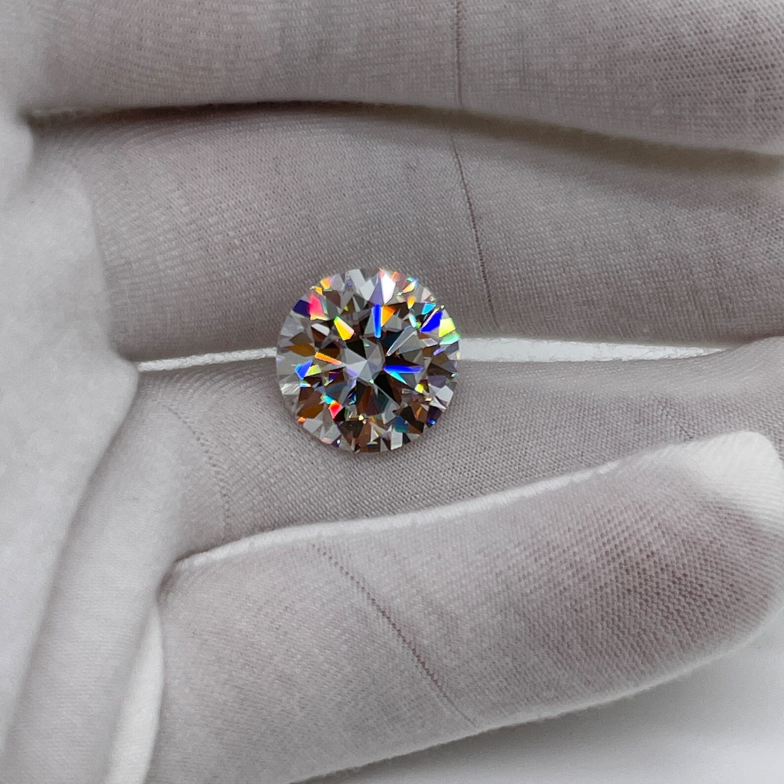 CERTIFIED 4.17 Ct Natural Diamond D Grade ROUND LOOSE VVS1/10.5 mm