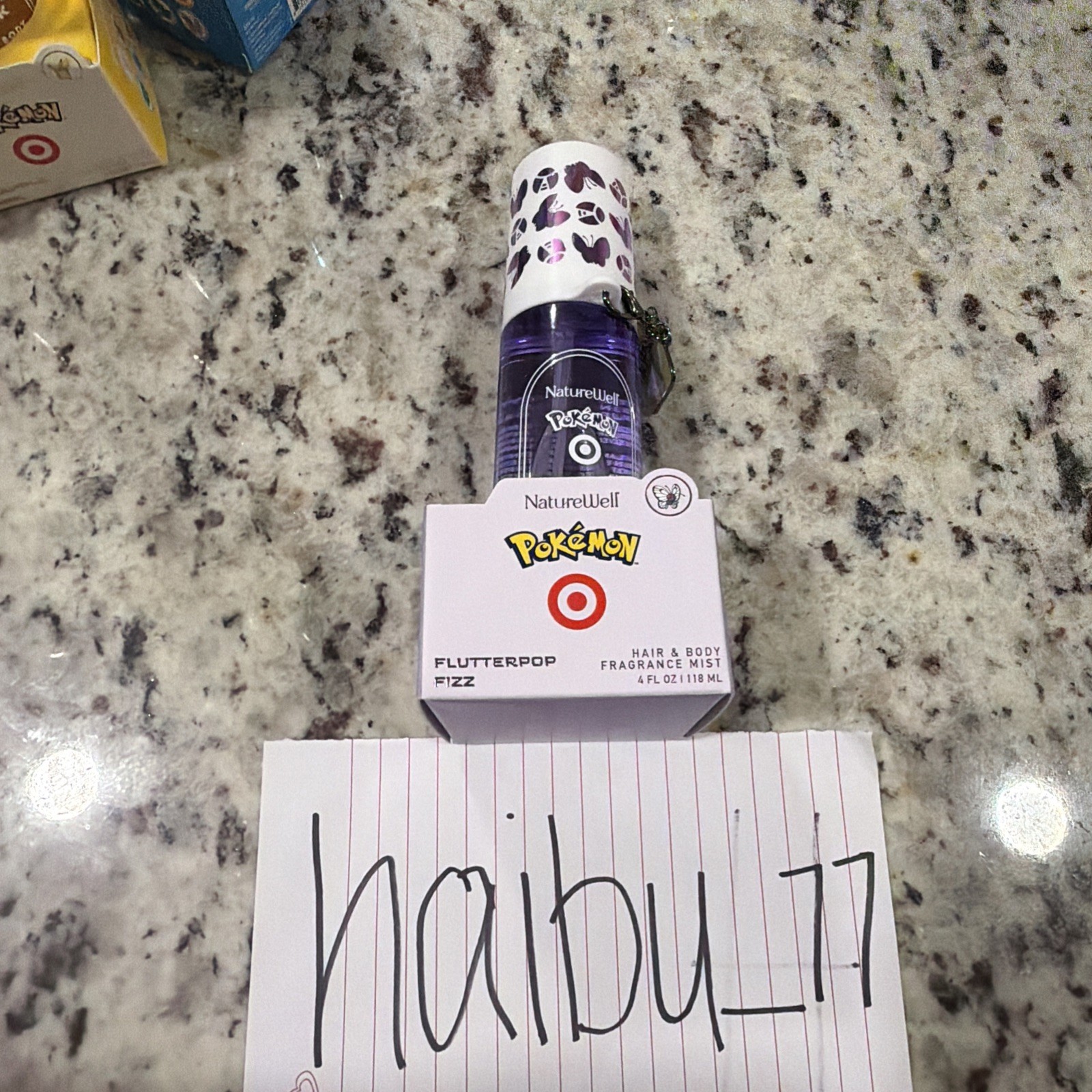 Naturwell Pokemon X Target Collab Flutterpop Fizz Hair And Body Fragrance Mist