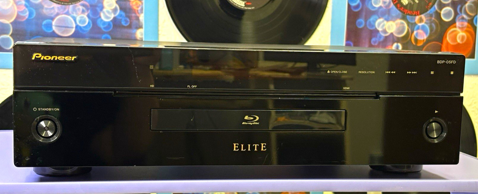Pioneer Elite BDP-05FD Blu-ray Disc Player HDMI 7.1 Analog Audio Black HD HI-FI