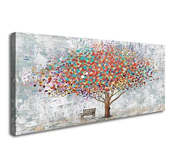 DZL Art H71162 Tree Wall Art Canvas Prints Wall Art 48\