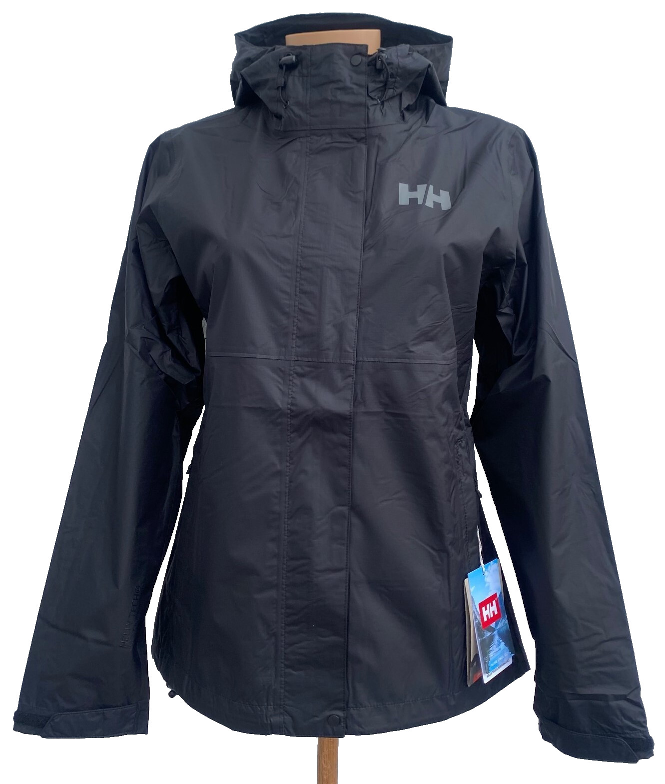 Women\'s Helly Hansen Loke Rain Jacket BLACK $130, Size: S Women\'s Helly Hansen Loke Rain Jacket BLACK $130, Size: S