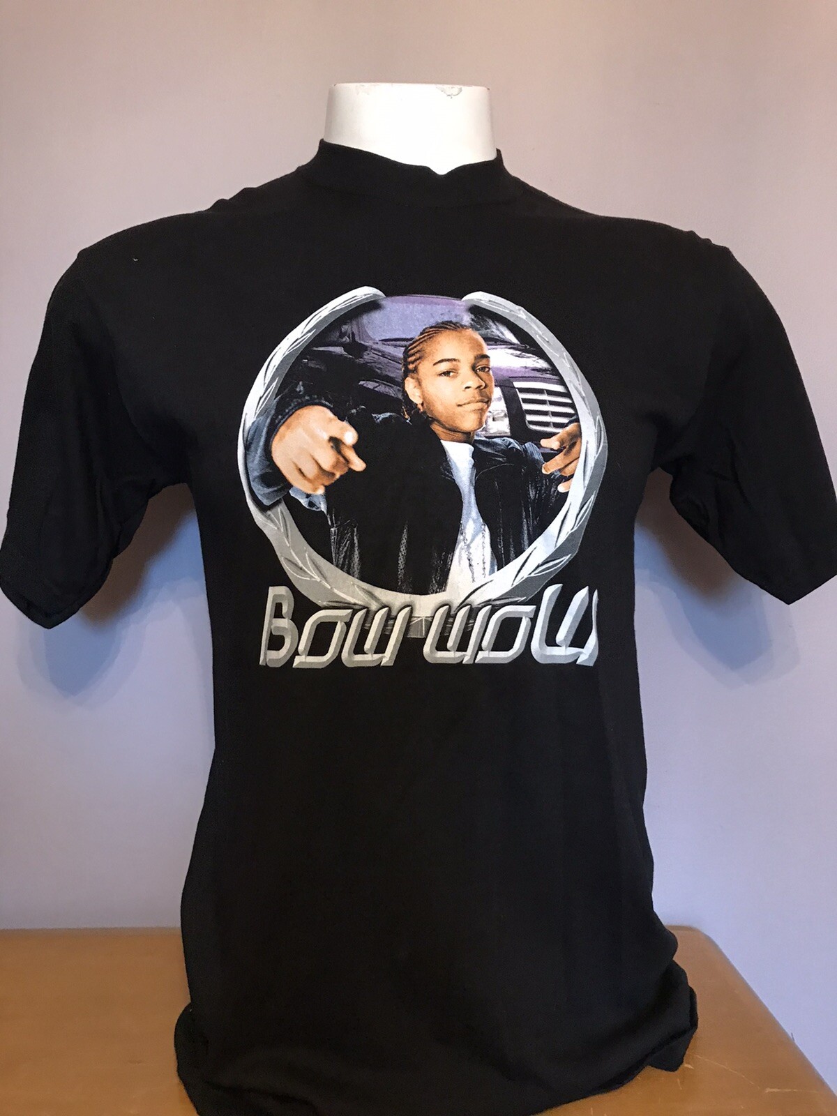 VINTAGE 2002 LIL BOW WOW SCREAM II TOUR SHIRT RAP TEE medium