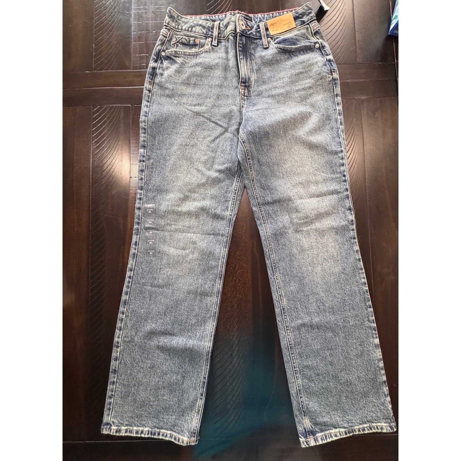 Edgely Maurices Women 10 Regular Relaxed Straight High Rise Medium Wash Jeans Edgely Maurices Women 10 Regular Relaxed Straight High Rise Medium Wash Jeans