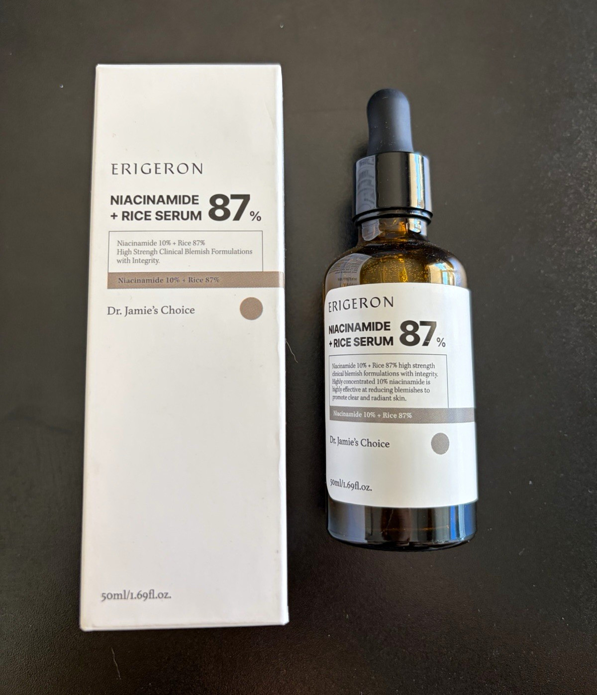 ERIGERON Dr. Jamie\'s Choice Niacinamide + Rice Serum 87% 50ml