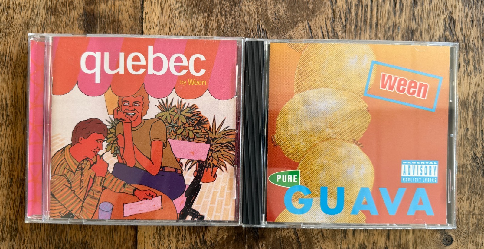 WEEN 2 CD Lot Quebec & Pure Guava Original Pressings EX