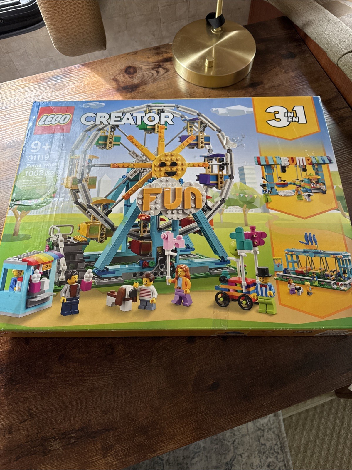 LEGO Creator Set 31119 3in1: Ferris Wheel (Retired Set) READ