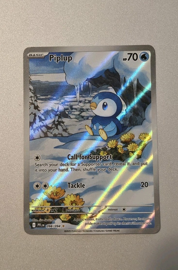 Pokémon TCG Phantasmal Flames Piplup 098/094 Pokémon TCG Phantasmal Flames Piplup 098/094