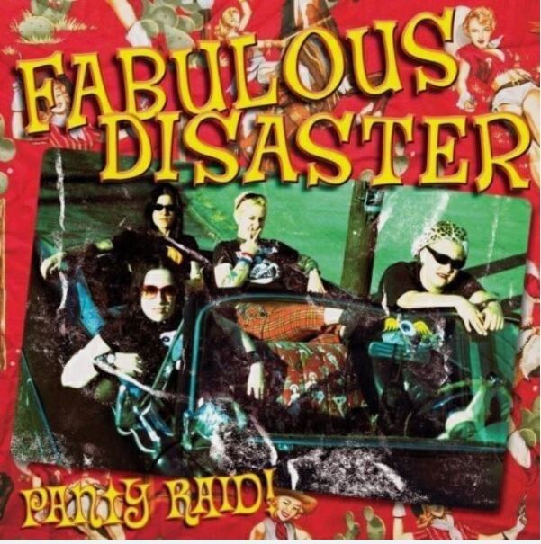 CD-Fabulous Disaster - Panty Raid~SF FEMALE PUNK~ALA GREEN DAY SOUND 