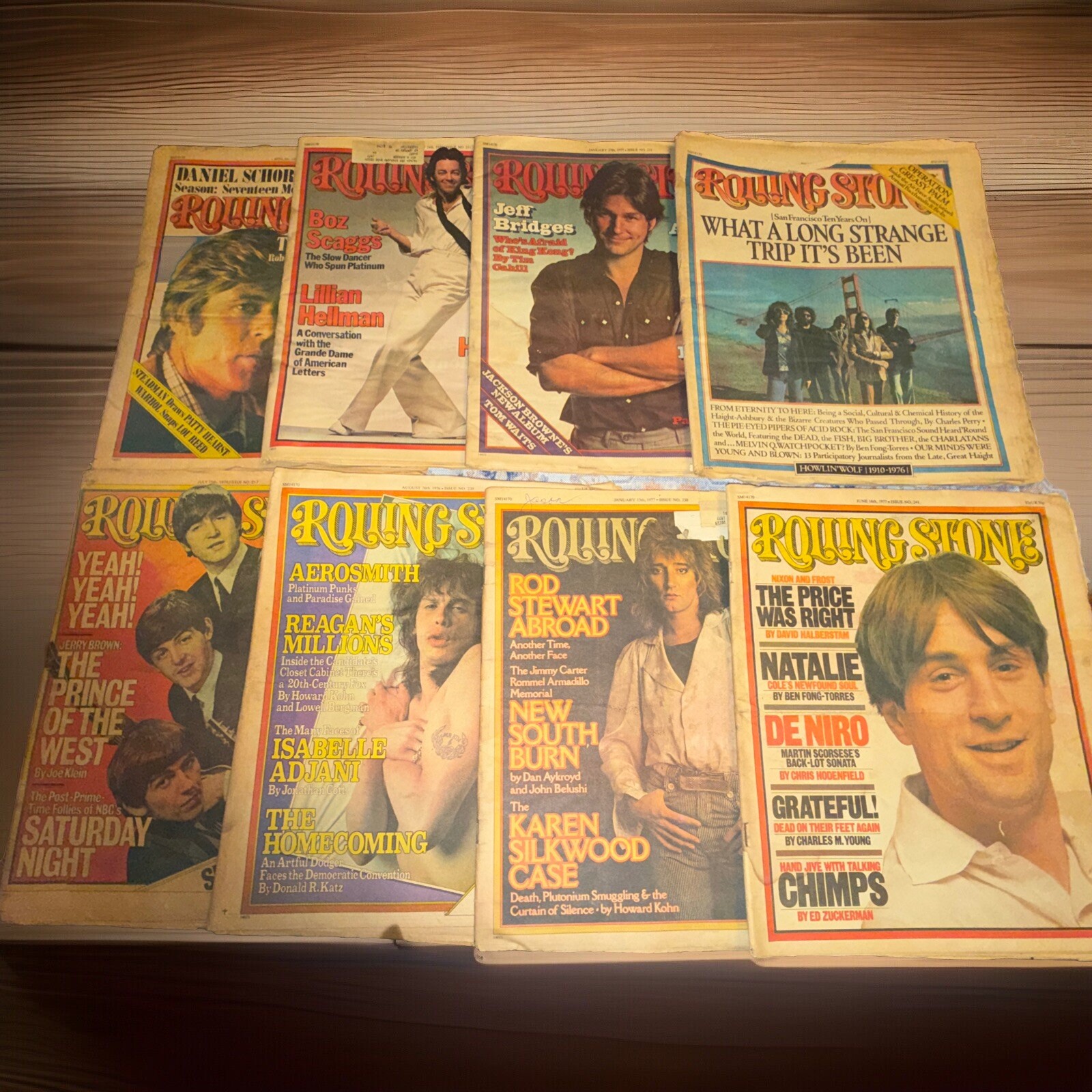 Rolling Stone Lot Sale 1970s