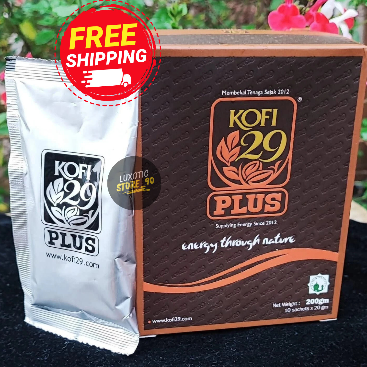 1x KOFI 29 PLUS 10x20g Stamina Energy Booster Coffee For Men Vitality 