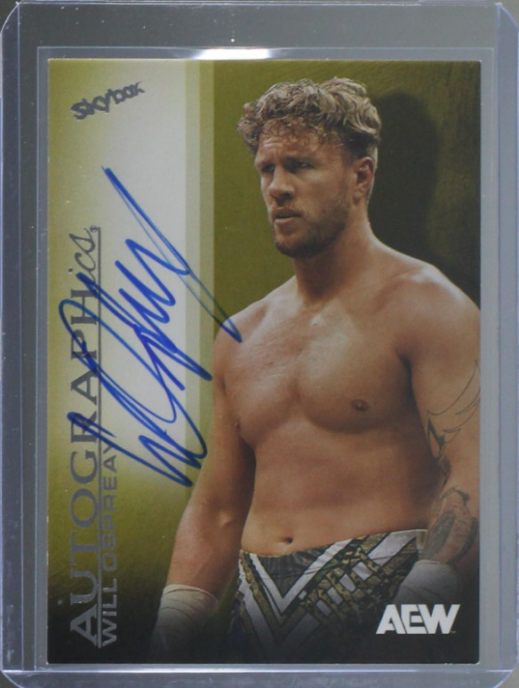 WILL OSPREAY - 2025 Autographics - *ON CARD AUTO* - AEW METAL UNIVERSE UPDATE