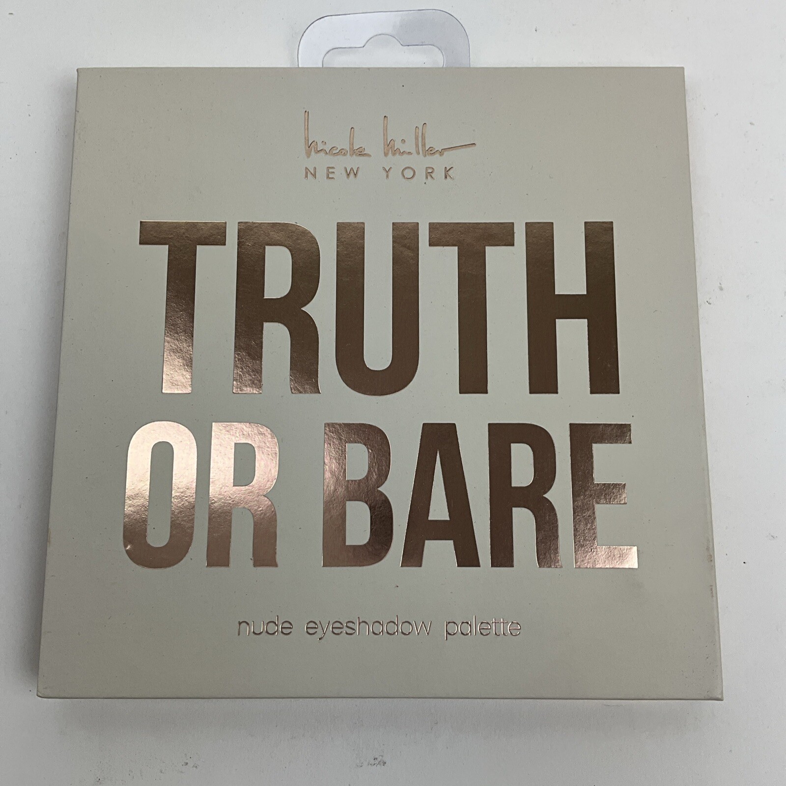 New Nicole Miller Truth Or Bare Nude Eyeshadow Palette 16 Shades New
