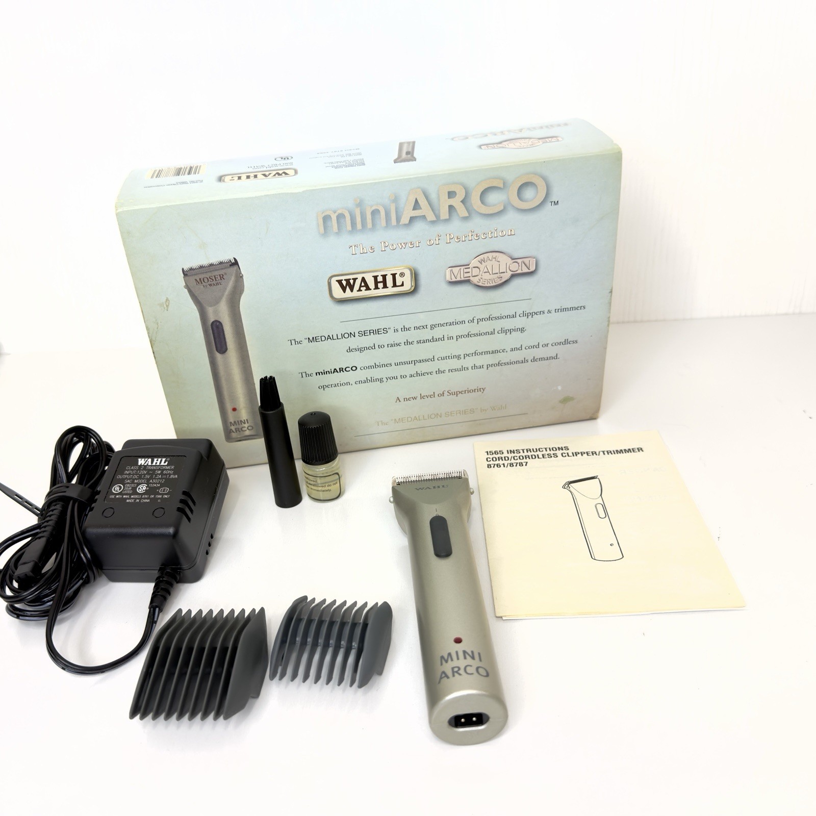 Vintage Wahl Mini Arco Complete w/ Box