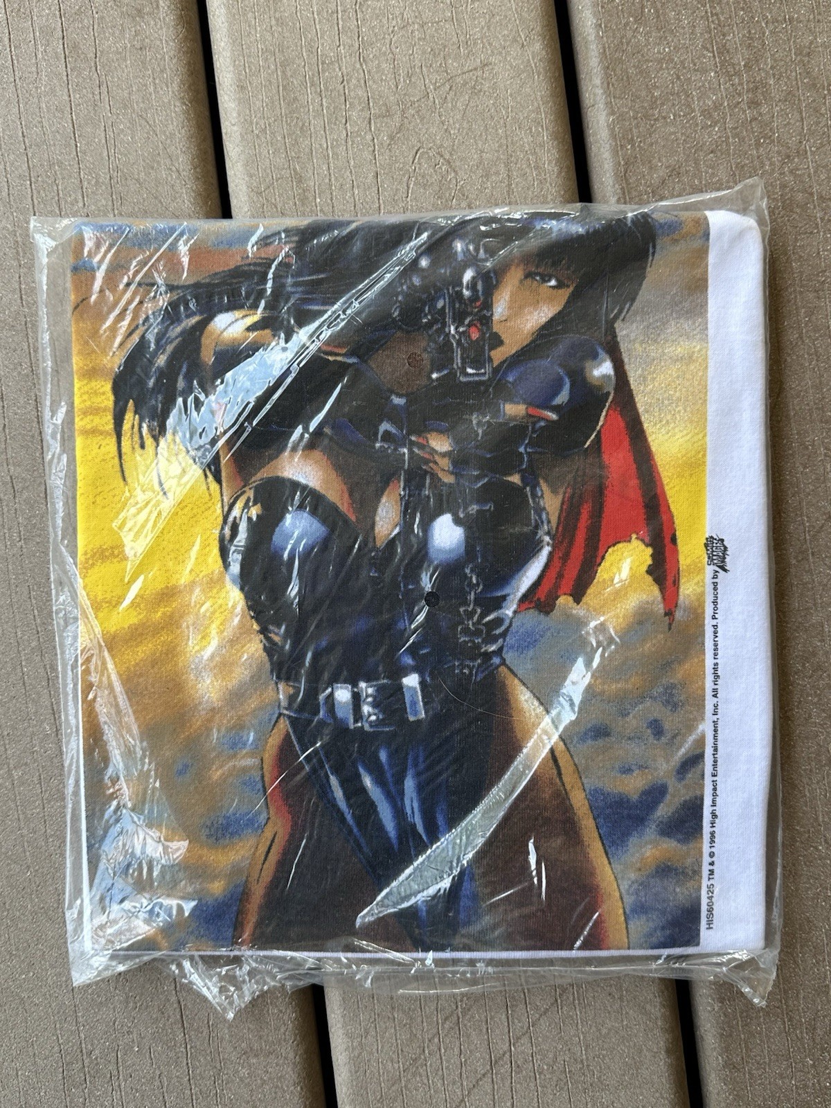 VTG 90s Double Impact by High Impact Comic Images Sealed 1996 Deadstock Shirt XL