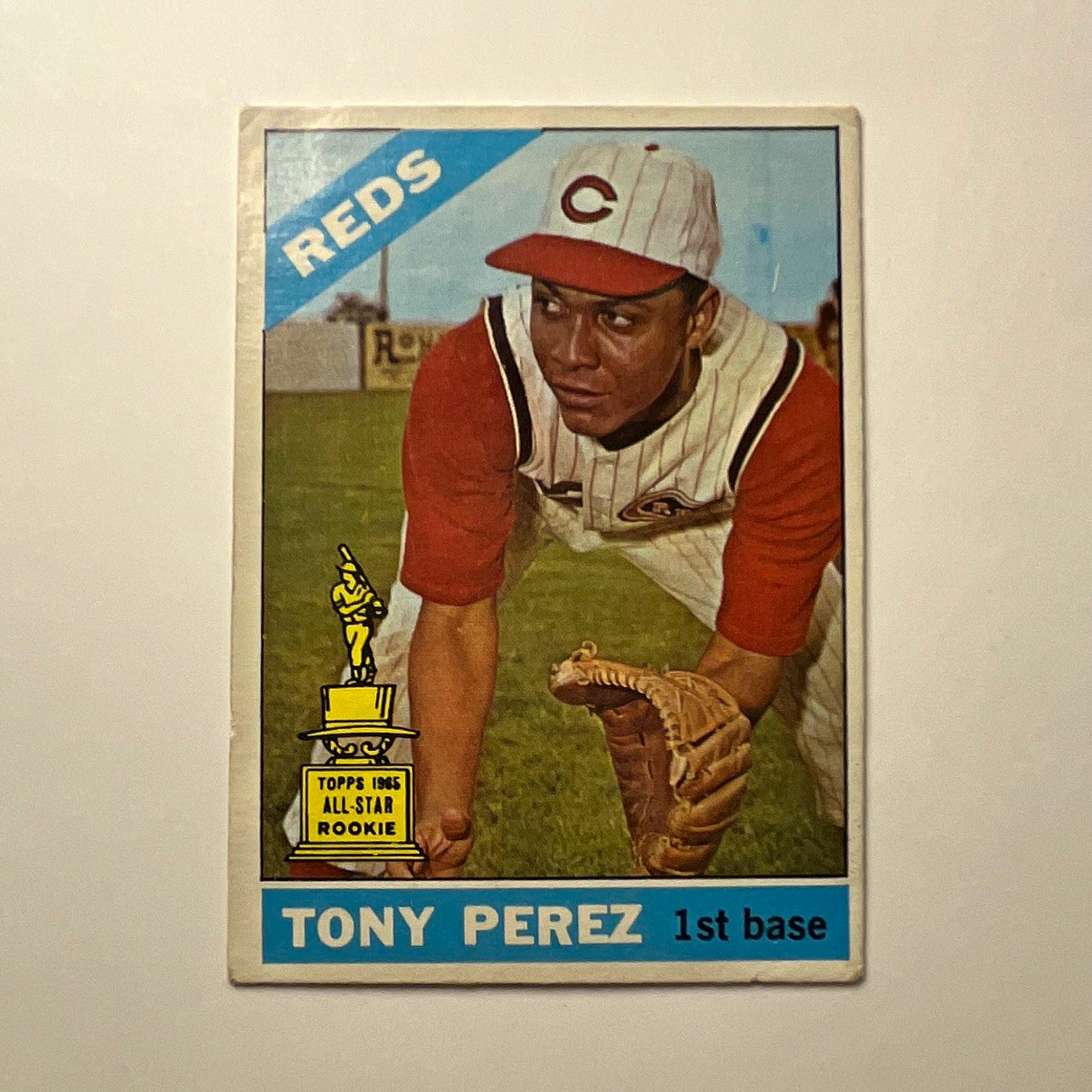 1966 Topps #72 Tony Perez Rookie Cup