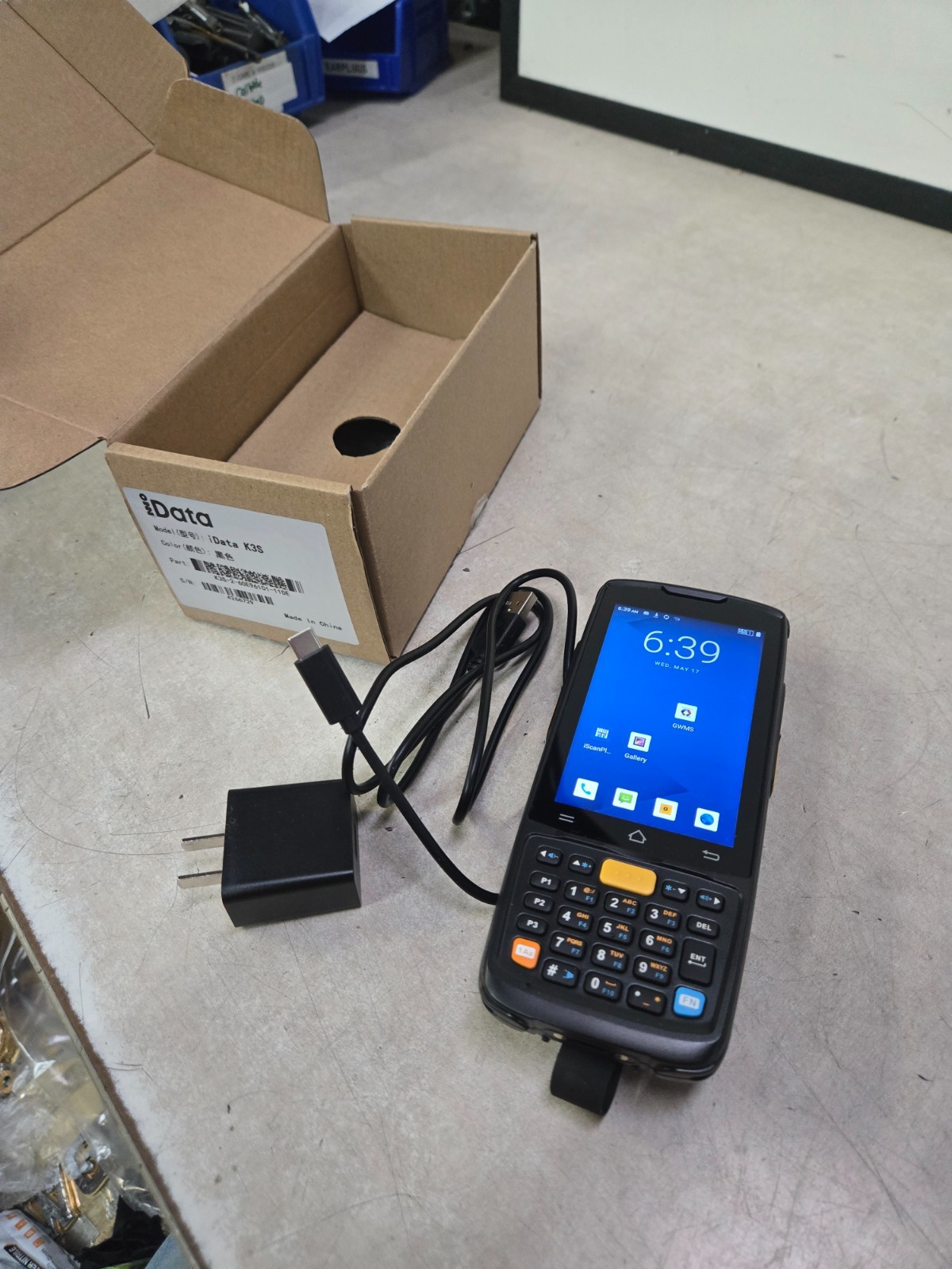 Idata K3S Android12 GMS Computer Mobile Google Pos PDA 1D 2D Barcode Scanner