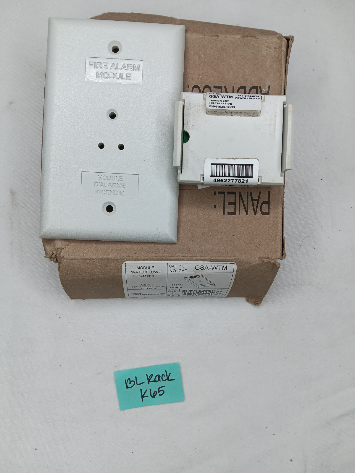 GSA-WTM Vigilant Module-Waterflow/Tamper GSA-WTM Vigilant Module-Waterflow/Tamper