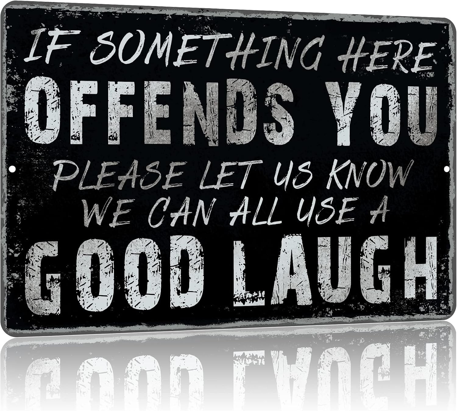 Yniaun Decor Vintage Garage Decor Funny Sarcasm Metal Tin Signs - 12 X 8 In Yniaun Decor Vintage Garage Decor Funny Sarcasm Metal Tin Signs - 12 X 8 In
