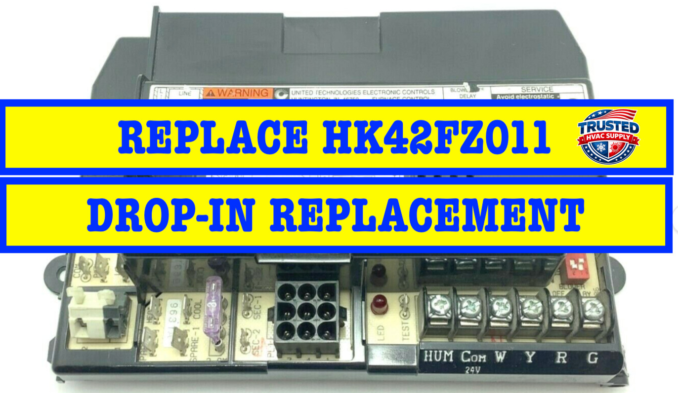 HK42FZ011 GUARANTEED WORKING Alternative Furnace Control Board IN THE CASE HK42FZ011 GUARANTEED WORKING Alternative Furnace Control Board IN THE CASE