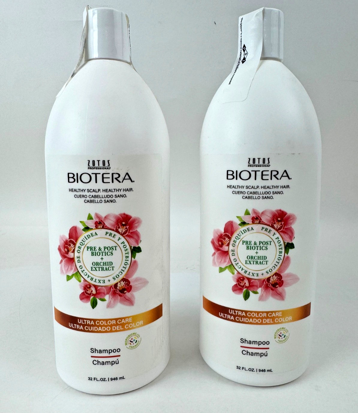 2 Pack Biotera Ultra Color Care Shampoo 32 oz