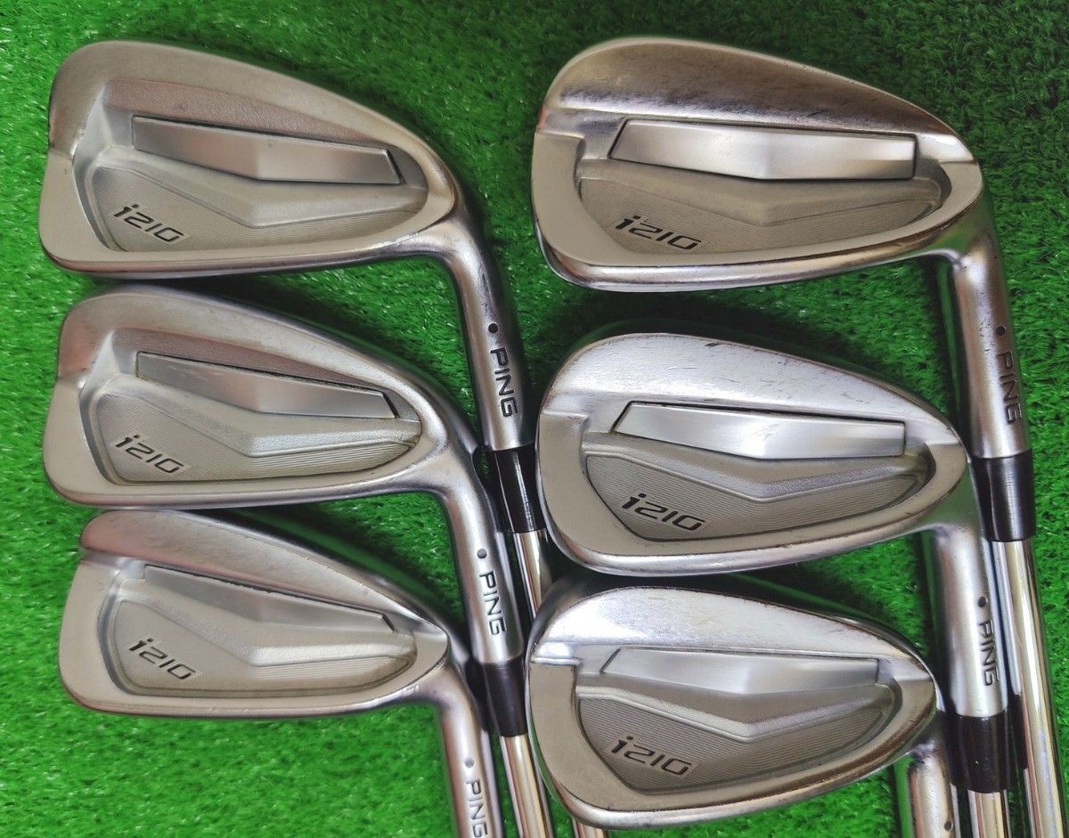 Ping i210 Iron Set 6pcs 5-6-7-8-9-W Black Dot MODUS TOUR 120 Flex X