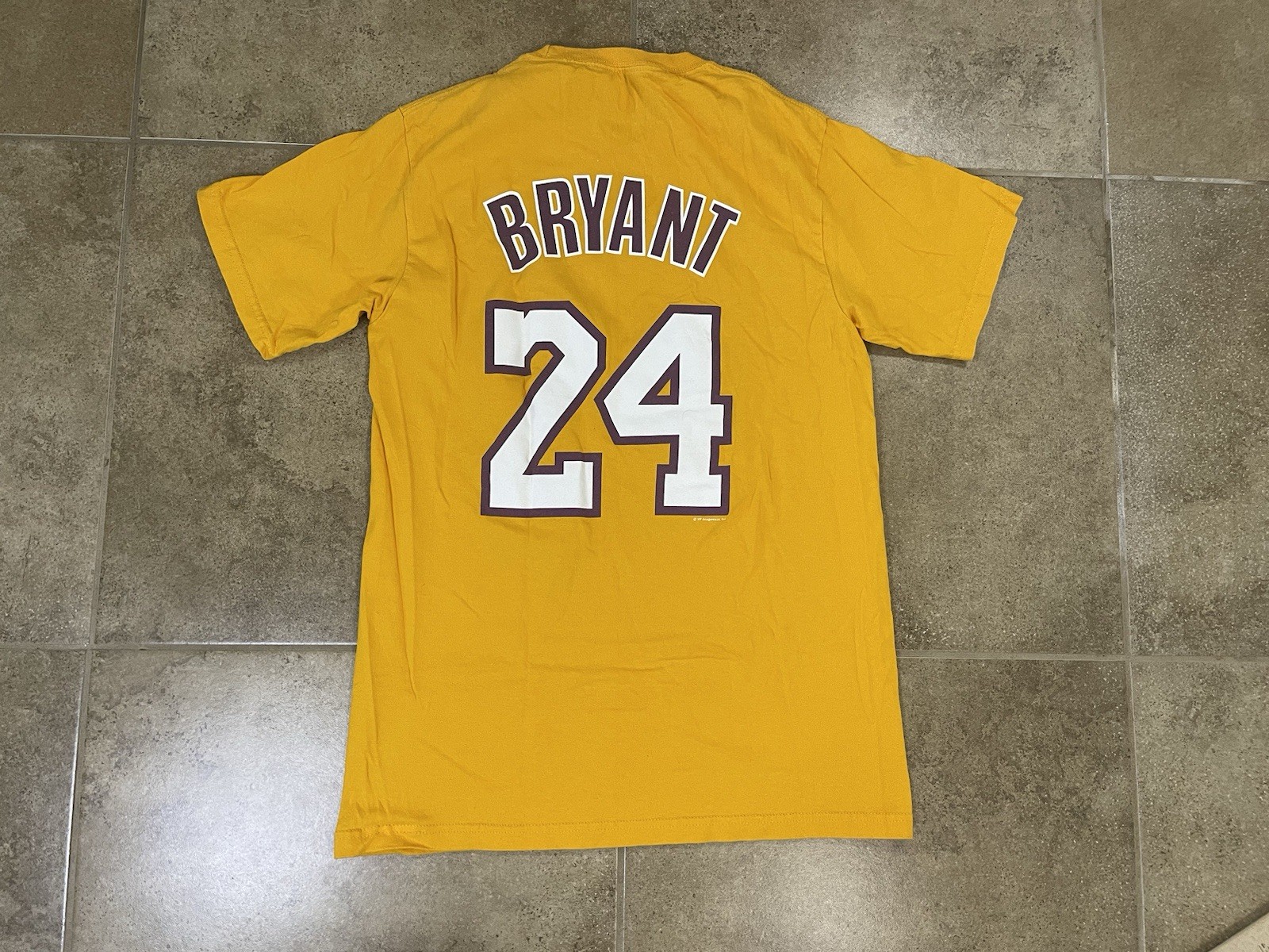 VTG Los Angeles Lakers Kobe Bryant #24 Mens Sz S Majestic 100% Cotton T-Shirt VTG Los Angeles Lakers Kobe Bryant #24 Mens Sz S Majestic 100% Cotton T-Shirt
