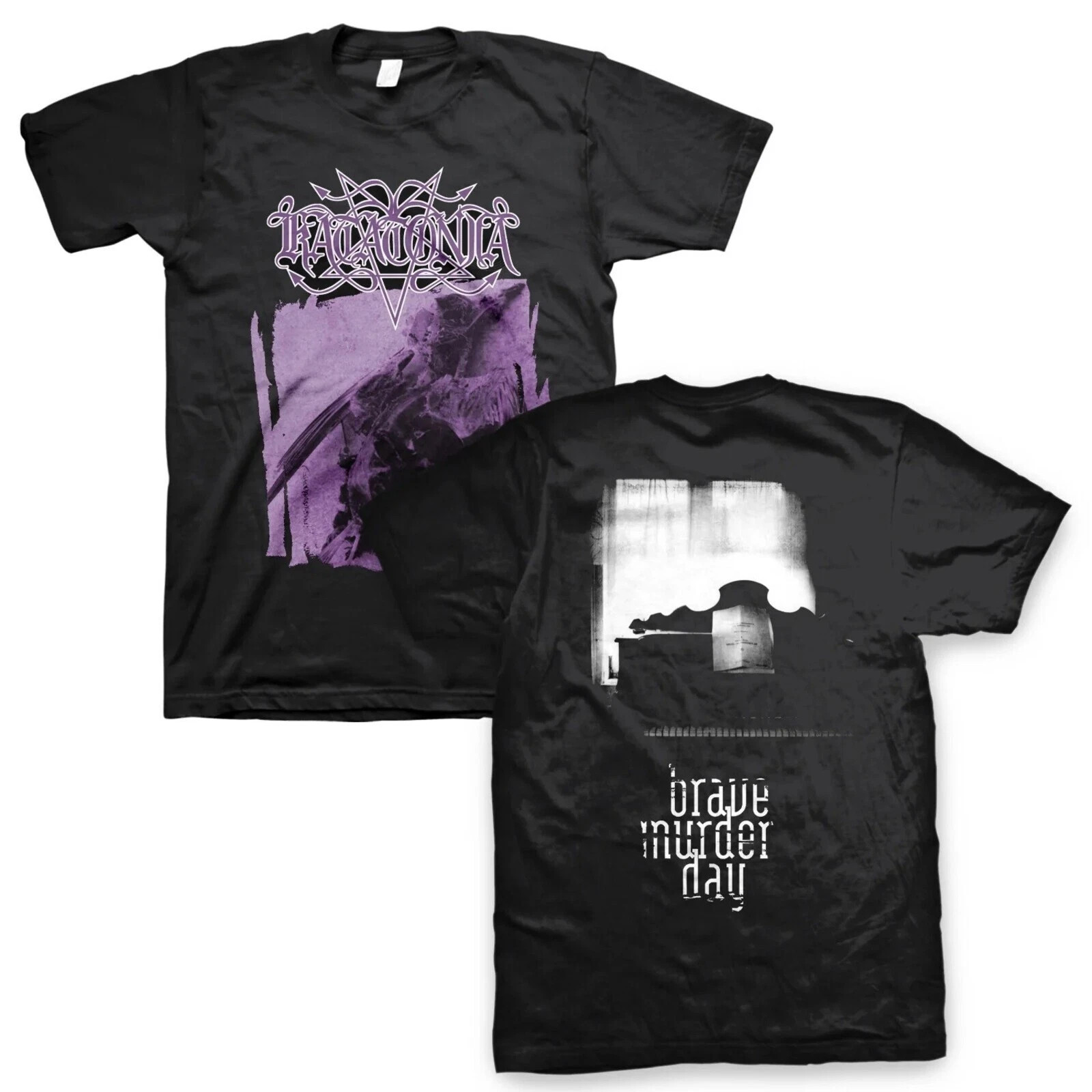 KATATONIA cd cvr BRAVE MURDER DAY Official SHIRT XXL New dance december sky void