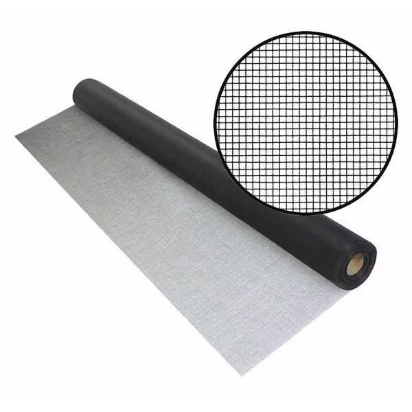 Ultravue2 Door and Window Screen, Fiberglass, 30 in W, 100 ft L, 0.007 in Wire