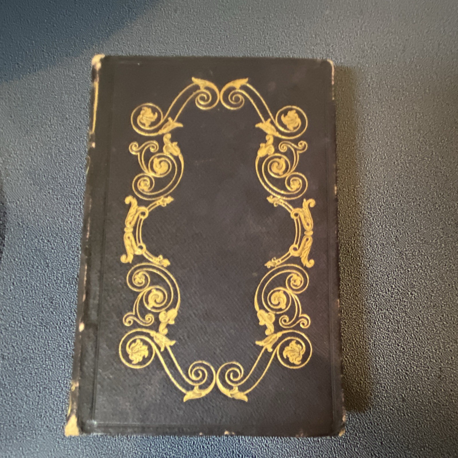 1839 Paul et Virginie French Mini Book 5.5” x 3.5”  Leather Binding Gold Gilt